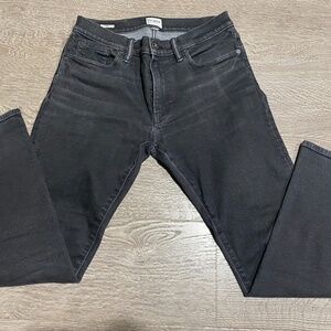 Todd Snyder Slim Stretch Jeans in Washed Black